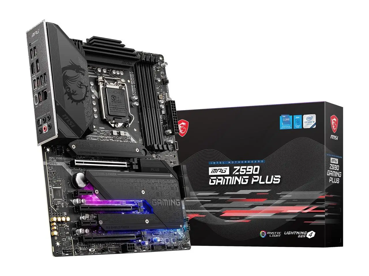 MSI LGA 1200 MPG Z590 GAMING PLUS Z590 Motherboard PCI-E 4.0 DDR4 128GB 5333(OC) SATA III M.2 ATX 1200 Motherboard Placa-mãe
MSI LGA 1200 MPG Z590 GAMING PLUS Z590 Motherboard PCI-E 4.0 DDR4 128GB 5333(OC) SATA III M.2 ATX 1200 Motherboard Placa-mãe