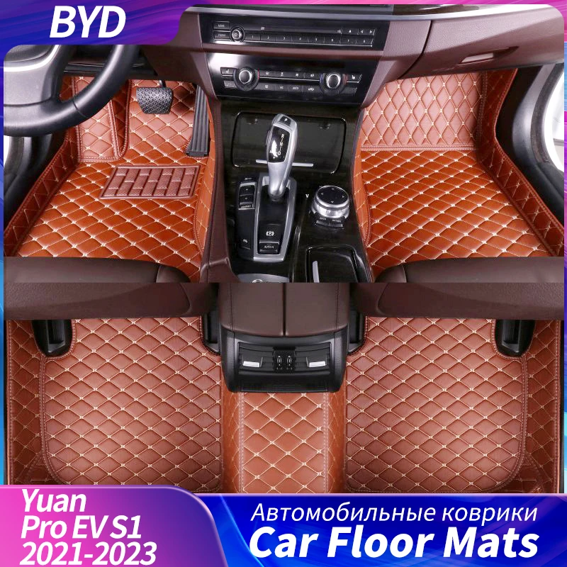 For BYD Yuan Pro EV S1 Pro 2021 To 2023 Car Styling Floor Mats PU Foot Pad Interior Floorliner Automotive Interior Accessories
For BYD Yuan Pro EV S1 Pro 2021 To 2023 Car Styling Floor Mats PU Foot Pad Interior Floorliner Automotive Interior Accessories