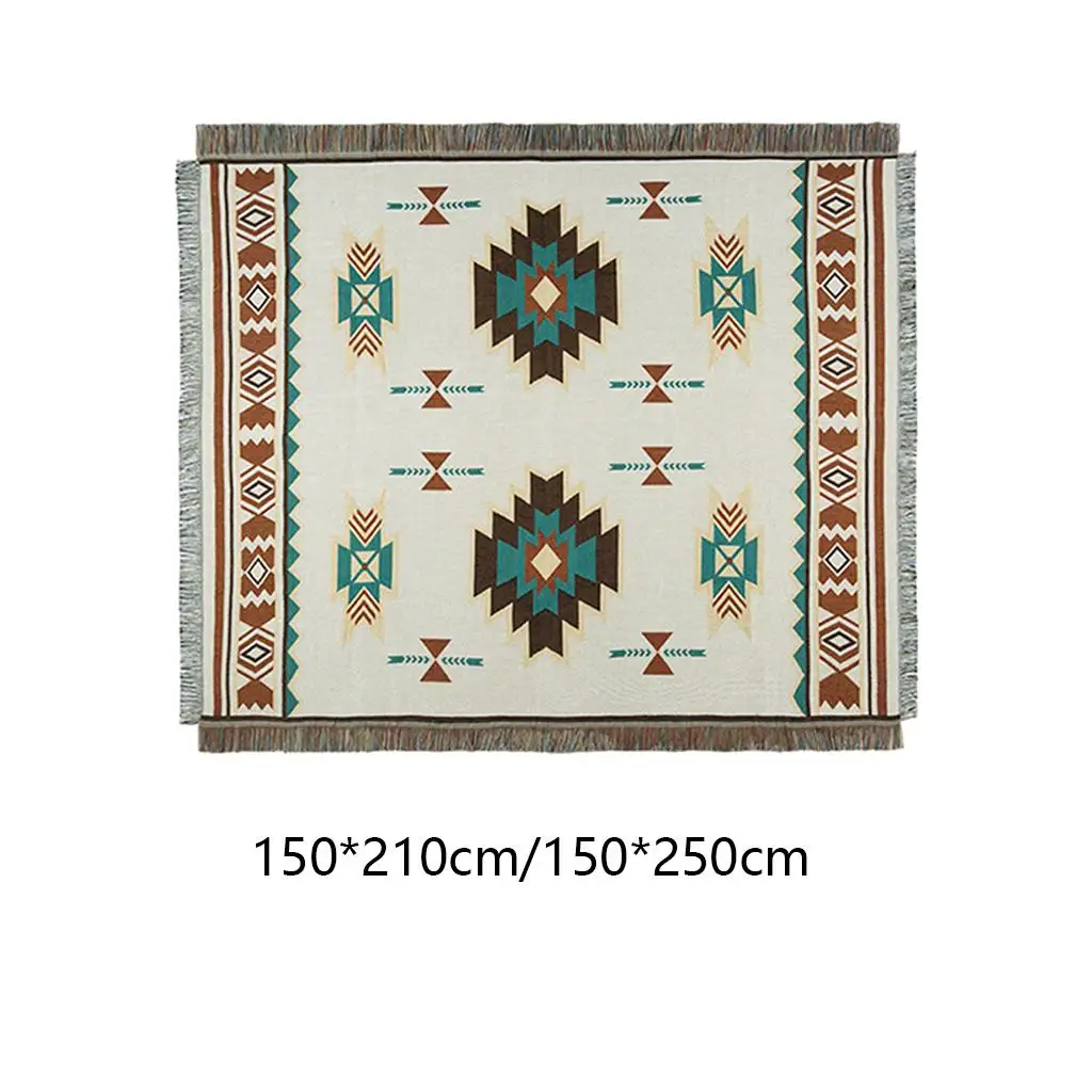 Бежевое богемное покрывало для дивана в этническом стиле
Бежевое богемное покрывало для дивана в этническом стиле