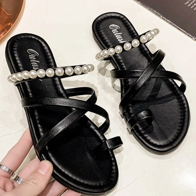 2023 Summer New Fashion Flat Slippers Female Outdoor Clip Toe Slip on Shoes Ladies Casual Party Beach Slides Sandalias Mujer
2023 Summer New Fashion Flat Slippers Female Outdoor Clip Toe Slip on Shoes Ladies Casual Party Beach Slides Sandalias Mujer
