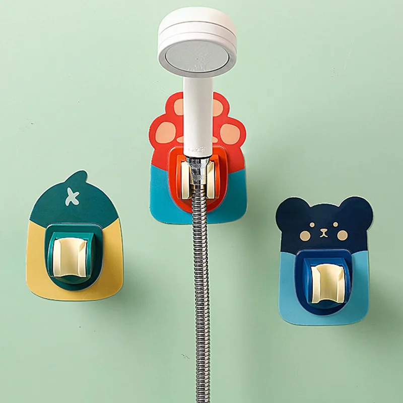 1PC Cartoon Shower Head Holder Adjustable Self-Adhesive Showerhead Bracket Wall Mount Punch Free Waterproof Bathroom Accessories
1PC Cartoon Shower Head Holder Adjustable Self-Adhesive Showerhead Bracket Wall Mount Punch Free Waterproof Bathroom Accessories