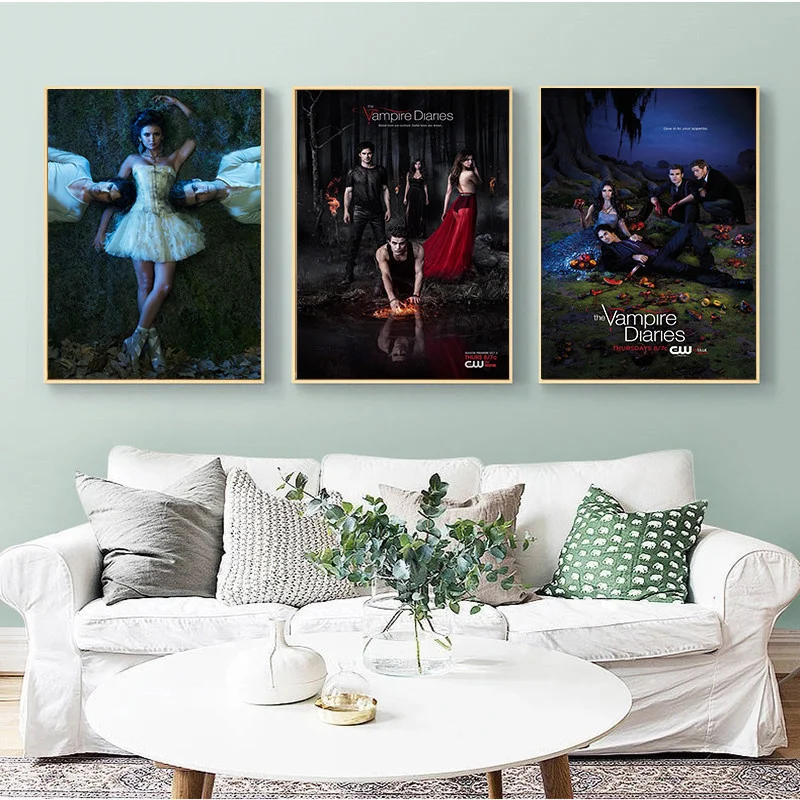 Vampire Diaries Tv Series Poster And Print Wall Art Canvas Pictures Painting New Nordic Style Decorations For Home Decor Obrazy
Vampire Diaries Tv Series Poster And Print Wall Art Canvas Pictures Painting New Nordic Style Decorations For Home Decor Obrazy