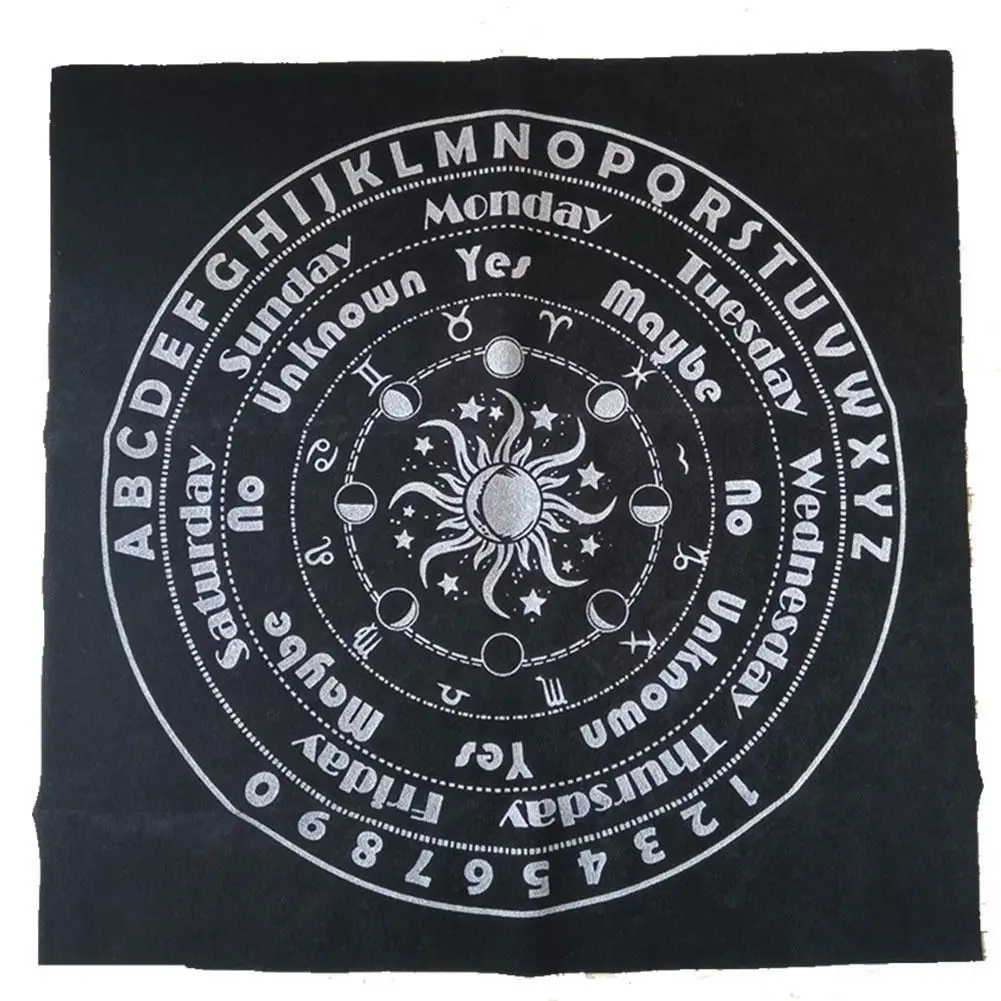 Tarot Tablecloth Divination Tarot Card Pad Pendulum Tarot Magic Runes 30x30cm Altar Cloth Table Z3h9
Tarot Tablecloth Divination Tarot Card Pad Pendulum Tarot Magic Runes 30x30cm Altar Cloth Table Z3h9
