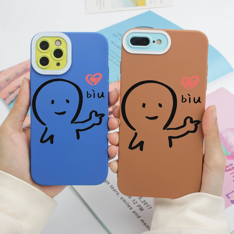 Luxur Cute love biu Phone Case For iPhone 13 12 Pro Max Mini X XR 11 Pro XS 8 7 6s Plus Case frame protection Silicone Cover
Luxur Cute love biu Phone Case For iPhone 13 12 Pro Max Mini X XR 11 Pro XS 8 7 6s Plus Case frame protection Silicone Cover