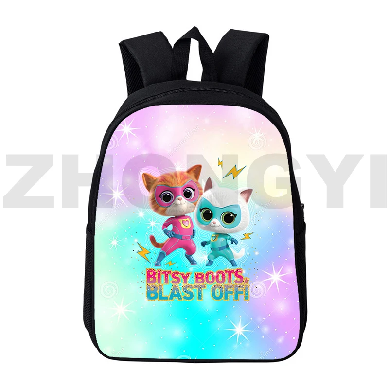Top Quality 3D Cartoon SuperKitties School Backpack Waterproof Laptop Bag 12/16 Inch Multifunction Shoulder Bag Kids Bookbag
Top Quality 3D Cartoon SuperKitties School Backpack Waterproof Laptop Bag 12/16 Inch Multifunction Shoulder Bag Kids Bookbag