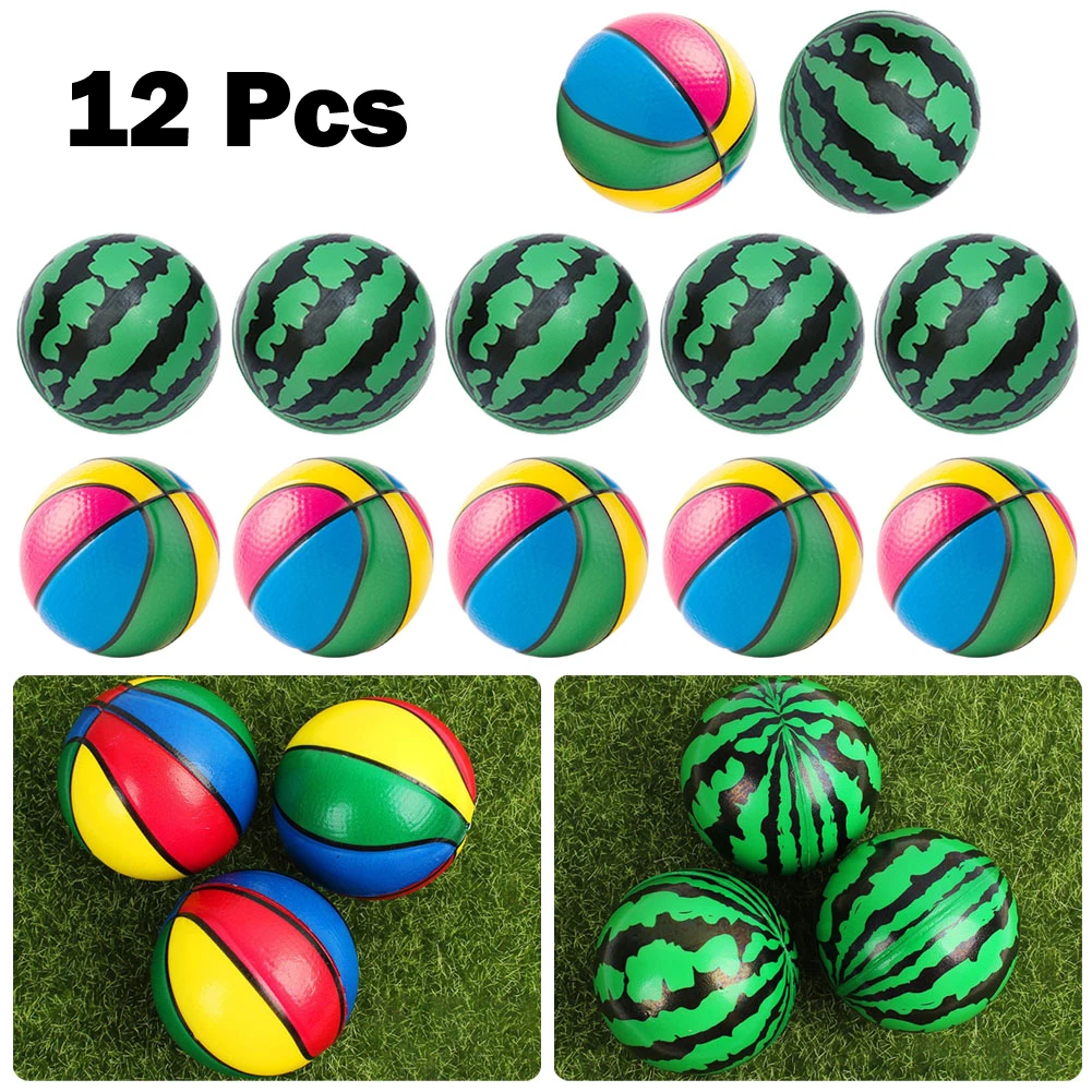 12pcs Children Soft Football Basketball Baseball Tennis Toys Foam Rubber Squeeze Balls Anti Stress Toy PU Ball Hand Exercise
12pcs Children Soft Football Basketball Baseball Tennis Toys Foam Rubber Squeeze Balls Anti Stress Toy PU Ball Hand Exercise