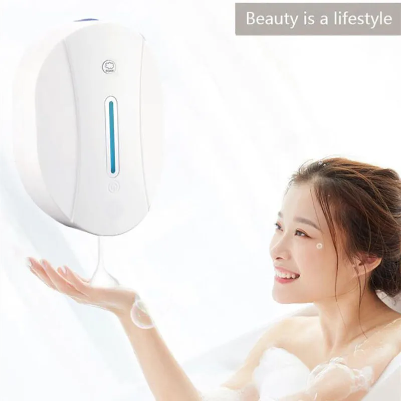 550ml Touchless Automatic Sensor Foam Soap Dispenser Bathroom Hand Sanitizer Liquid Gel Alcohol Spray Wall Mounted USB Charging
550ml Touchless Automatic Sensor Foam Soap Dispenser Bathroom Hand Sanitizer Liquid Gel Alcohol Spray Wall Mounted USB Charging