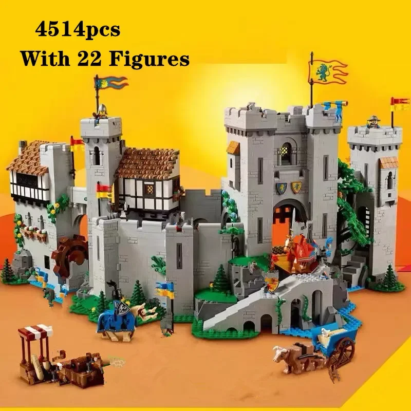 4514 PCS Lion King Castle Model Set Building Blocks Compatible 10305 Bricks Assembling Birthday Christmas Gift Toys
4514 PCS Lion King Castle Model Set Building Blocks Compatible 10305 Bricks Assembling Birthday Christmas Gift Toys