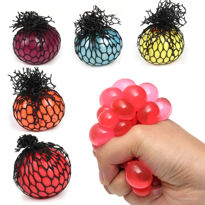 Fun Squishy Grape Ball Squeeze Toys Decompression Hand Fidget Toy Squishy Stressball for Kids Adults
Fun Squishy Grape Ball Squeeze Toys Decompression Hand Fidget Toy Squishy Stressball for Kids Adults