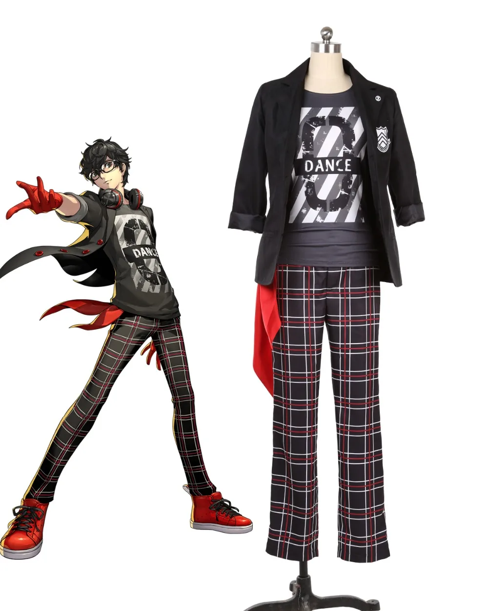 P5D Persona 5 Dancing in Starlight Ren Amamiya Cosplay Costume Custom Made Full Set
P5D Persona 5 Dancing in Starlight Ren Amamiya Cosplay Costume Custom Made Full Set