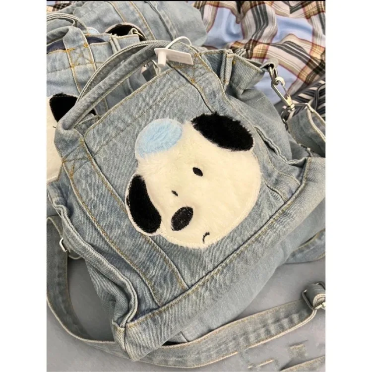 Korean Kawaii Plush Dog Crossbody Bags Harajuku Y2k Vintage Blue Denim Canvas Bag 2023 New Shoulder Underarm Tote Bag
Korean Kawaii Plush Dog Crossbody Bags Harajuku Y2k Vintage Blue Denim Canvas Bag 2023 New Shoulder Underarm Tote Bag