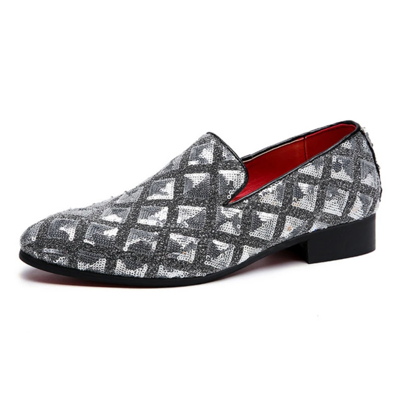 New Men's Casual Shoes with Shiny Metal Purple Evening Dress Men's Dress Shoes Men's Shoes
New Men's Casual Shoes with Shiny Metal Purple Evening Dress Men's Dress Shoes Men's Shoes