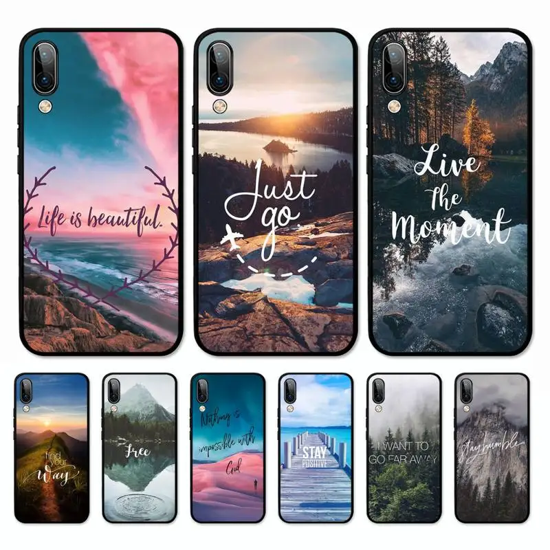 Travel Forest Mountain Sea Beach Phone Case for Vivo Y91C Y11 17 19 17 67 81 Oppo A9 2020 Realme c3
Travel Forest Mountain Sea Beach Phone Case for Vivo Y91C Y11 17 19 17 67 81 Oppo A9 2020 Realme c3
