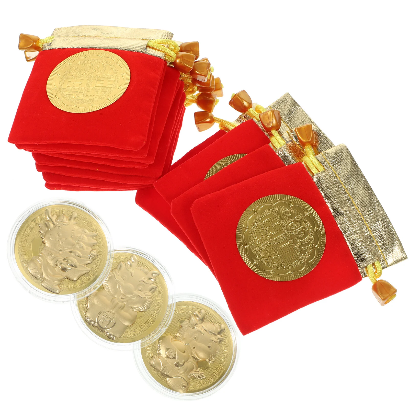 12 комплектов красная тканевая сумка мужские подарки китайские новогодние золотые монеты лист памятный дракон женщина Мисс Зодиак
12 комплектов красная тканевая сумка мужские подарки китайские новогодние золотые монеты лист памятный дракон женщина Мисс Зодиак