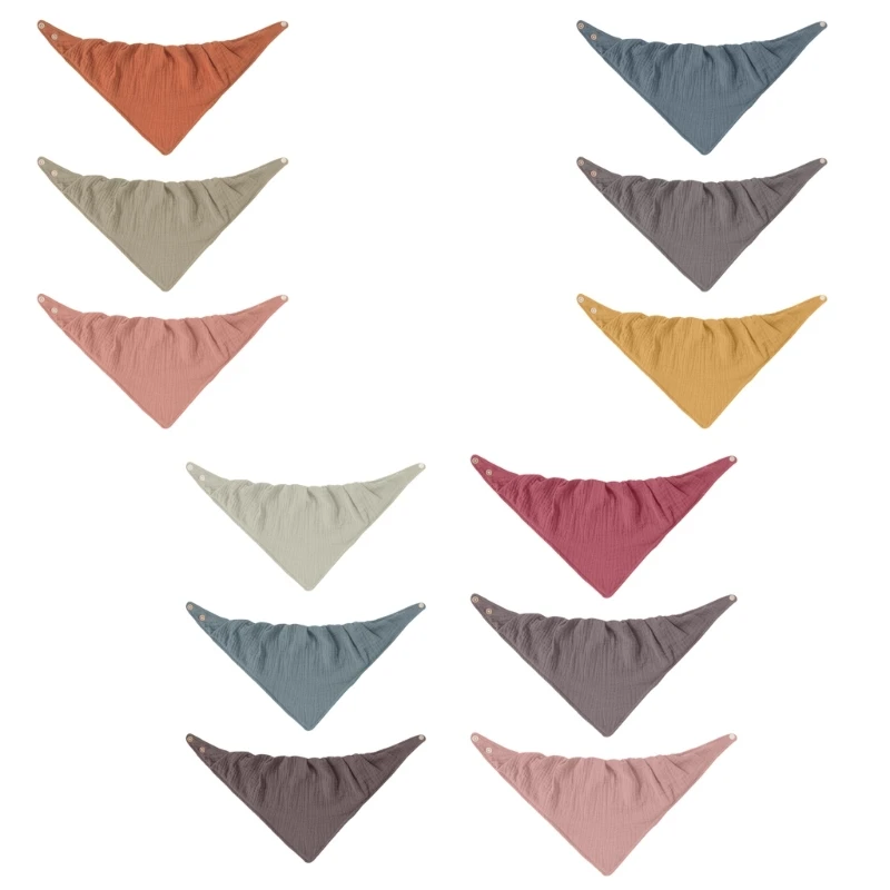 Feeding Bibs Baby Burp Cloth Snap Bib Neck Scarf for 0-12M Infant Gender Neutral Cotton Drooling Bib for Newborns 3PCS
Feeding Bibs Baby Burp Cloth Snap Bib Neck Scarf for 0-12M Infant Gender Neutral Cotton Drooling Bib for Newborns 3PCS