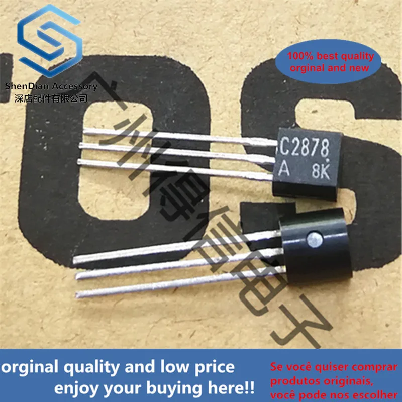 

10pcs 100% new and orginal 2SC2878A C2878 For Muting and Switching Applications TO-92 in stock