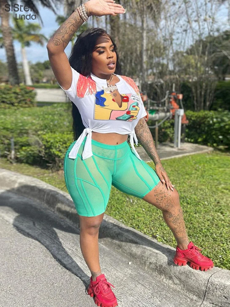 Sisterlinda Tassels Graphic Print Y2K T-Shirt Women Short Sleeve Bandage Cut Out Leaking Waist Top Female Streetwear Outfit 2022
Sisterlinda Tassels Graphic Print Y2K T-Shirt Women Short Sleeve Bandage Cut Out Leaking Waist Top Female Streetwear Outfit 2022