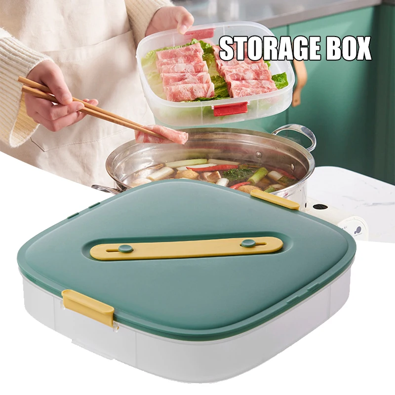 Multi-layer Dumpling Box Food Storage Container Box Plastic Refrigerator Storage Case Home Organizer Grains Kitchen Organizer
Multi-layer Dumpling Box Food Storage Container Box Plastic Refrigerator Storage Case Home Organizer Grains Kitchen Organizer
