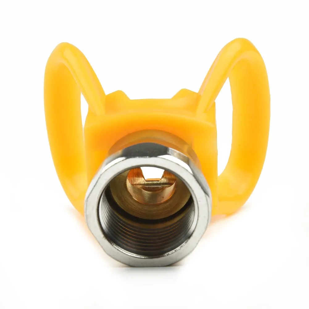 1*Airless Paint Sprayer Tip Guard Nozzle Seat G7/8-14 Holder Spraying Machine Nozzle Sprayer Gun Nozzle Seat Guard Hand Tools
1*Airless Paint Sprayer Tip Guard Nozzle Seat G7/8-14 Holder Spraying Machine Nozzle Sprayer Gun Nozzle Seat Guard Hand Tools