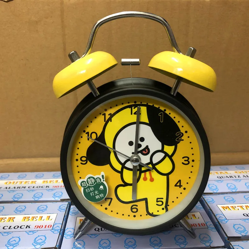 BTSHARE21 Bangtan Boys будильник с мультяшными животными, милые настольные часы для детской комнаты, Металлические кварцевые часы с кольцом, цифровой...
BTSHARE21 Bangtan Boys будильник с мультяшными животными, милые настольные часы для детской комнаты, Металлические кварцевые часы с кольцом, цифровой...