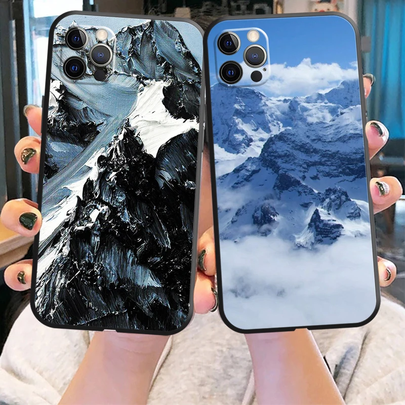 3D Emboss Mountain Phone Case For iPhone X XS XR XS Max 11 11 Pro 12 12 Pro Max For iPhone 12 13 Mini Liquid Silicon Back Funda
3D Emboss Mountain Phone Case For iPhone X XS XR XS Max 11 11 Pro 12 12 Pro Max For iPhone 12 13 Mini Liquid Silicon Back Funda