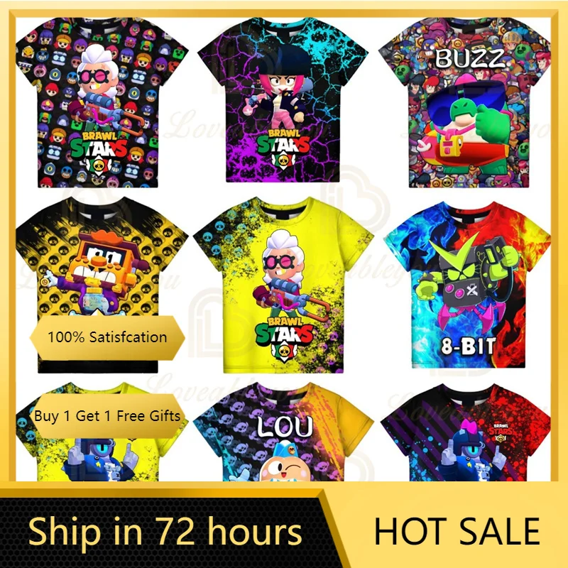 BUZZ Bravo Short Sleeve T-shirt Sandy MAX Spike Leon Child Kids 3d T Shirts Fashion Girls Shirt Harajuku Shoot Game Clothes
BUZZ Bravo Short Sleeve T-shirt Sandy MAX Spike Leon Child Kids 3d T Shirts Fashion Girls Shirt Harajuku Shoot Game Clothes
