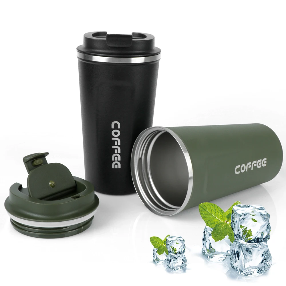 380/510ML Stainless Steel Coffee Mug Leak-Proof Thermos Travel Thermal Vacuum Flask Insulated Cup Milk Tea Water Bottle
380/510ML Stainless Steel Coffee Mug Leak-Proof Thermos Travel Thermal Vacuum Flask Insulated Cup Milk Tea Water Bottle