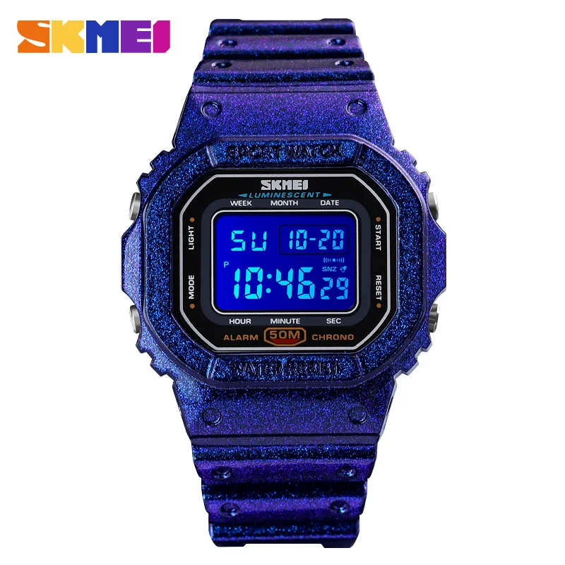 SKMEI Sports Watches Watches Men LED light Digital Wristwatch Stopwatch Calendar Waterproof Male Electronic Clock reloj hombre
SKMEI Sports Watches Watches Men LED light Digital Wristwatch Stopwatch Calendar Waterproof Male Electronic Clock reloj hombre
