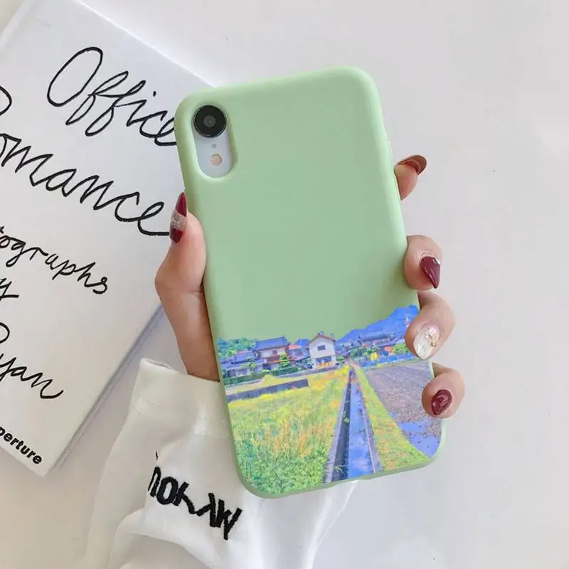 FHNBLJ Cartoon Scenery Phone Case Soft Solid Color for iPhone 11 12 13 mini pro XS MAX 8 7 6 6S Plus X XR
FHNBLJ Cartoon Scenery Phone Case Soft Solid Color for iPhone 11 12 13 mini pro XS MAX 8 7 6 6S Plus X XR