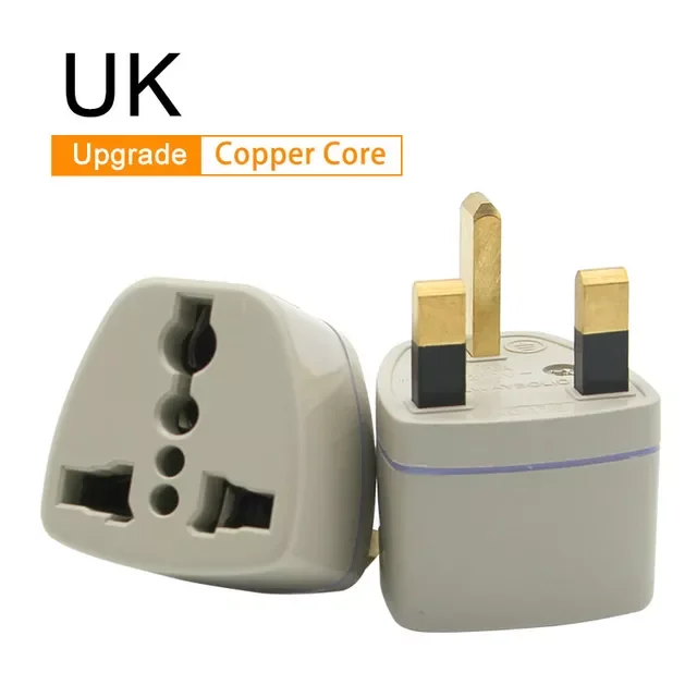 UK Plug Connector Universal US EU AU Converter to UK AC Travel Wall Power plug Charger Adapter in Ireland Singapore Malaysia
UK Plug Connector Universal US EU AU Converter to UK AC Travel Wall Power plug Charger Adapter in Ireland Singapore Malaysia