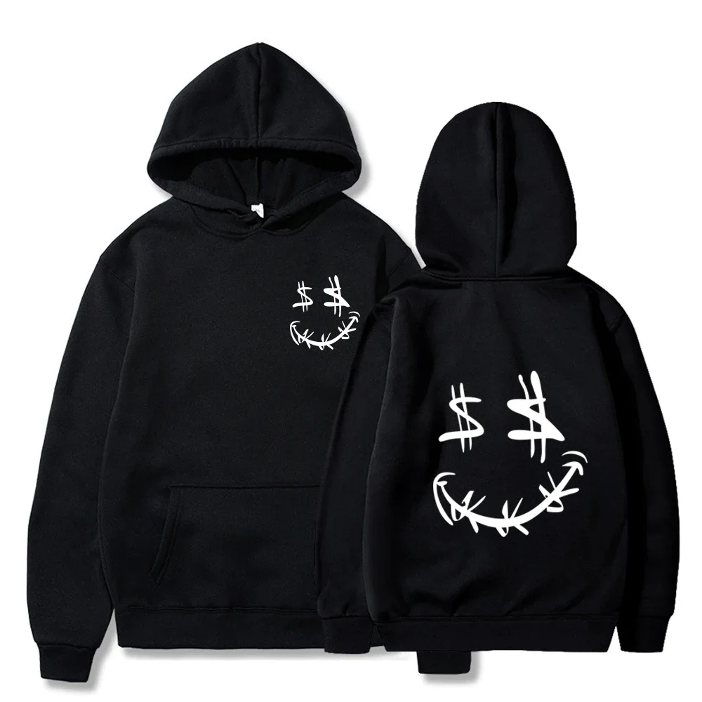 Fall/Winter 2023 Fashion Sweatshirt White Clown US Dollar Eye Print Shirt and Hat Men's and Women's Hooded Sweatshirt
Fall/Winter 2023 Fashion Sweatshirt White Clown US Dollar Eye Print Shirt and Hat Men's and Women's Hooded Sweatshirt