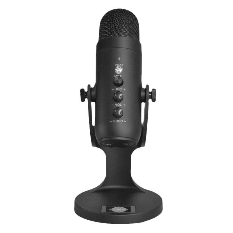 USB Condenser Microphone For Computer,360 Degree Adjustable With Mic Stand To Gaming Streaming Podcasting Recording
USB Condenser Microphone For Computer,360 Degree Adjustable With Mic Stand To Gaming Streaming Podcasting Recording
