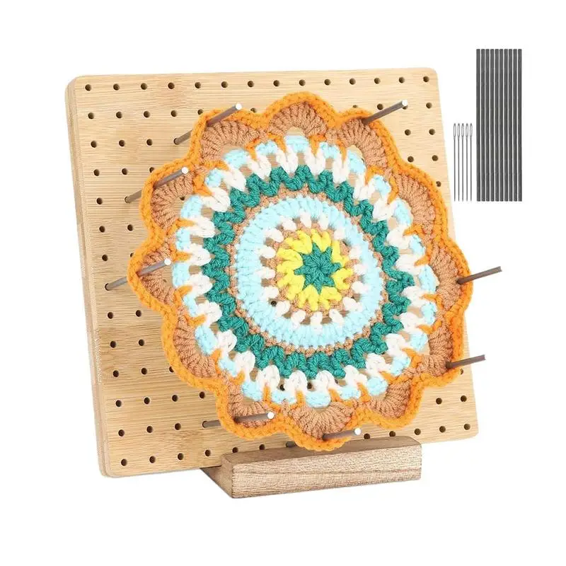 Wood Blocking Board For Crocheting Blocking Mats For Knitting Butcher Hook Holder Square Bamboo Crochet Board For Crafting
Wood Blocking Board For Crocheting Blocking Mats For Knitting Butcher Hook Holder Square Bamboo Crochet Board For Crafting