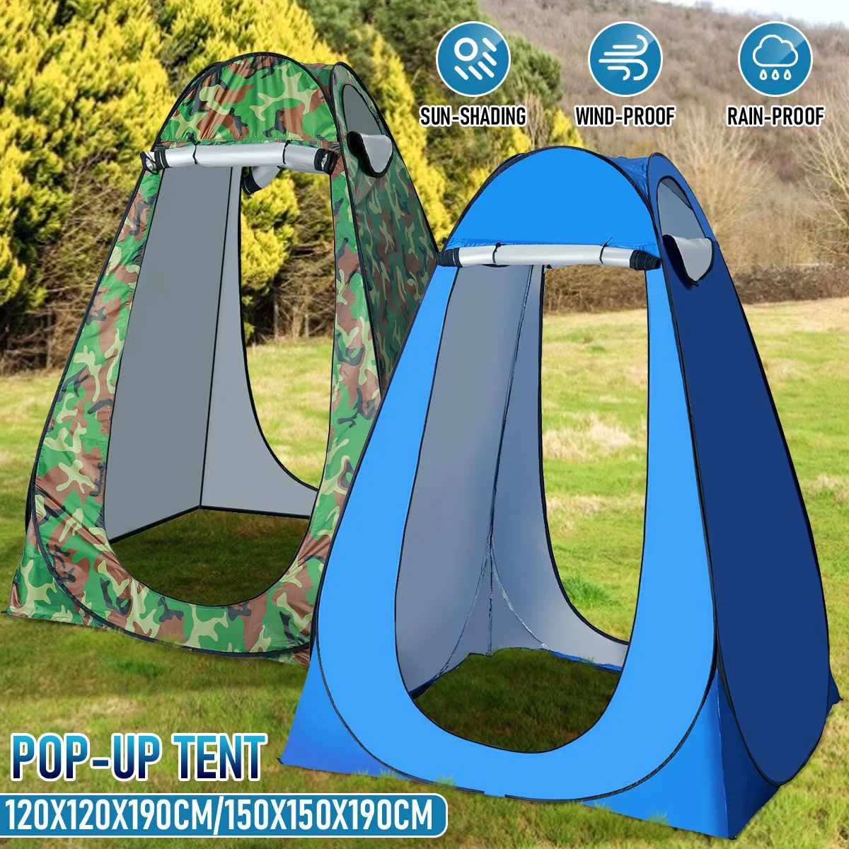 Outdoor Camping Tent Portable Privacy Shower Toilet Bath Changing Fitting Room Camping Pop-Up Tent Outdoor Beach Privacy Toilet
Outdoor Camping Tent Portable Privacy Shower Toilet Bath Changing Fitting Room Camping Pop-Up Tent Outdoor Beach Privacy Toilet