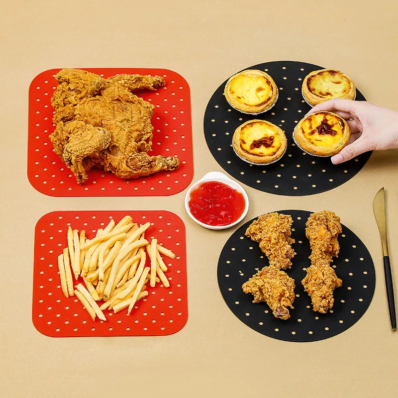 Air Fryer Silicone Mat Non-Stick Steamer Pads Round Heat-Resistant Reusable Pot Mats Cake Bakeware Pad Air Fryer Lined Mats
Air Fryer Silicone Mat Non-Stick Steamer Pads Round Heat-Resistant Reusable Pot Mats Cake Bakeware Pad Air Fryer Lined Mats