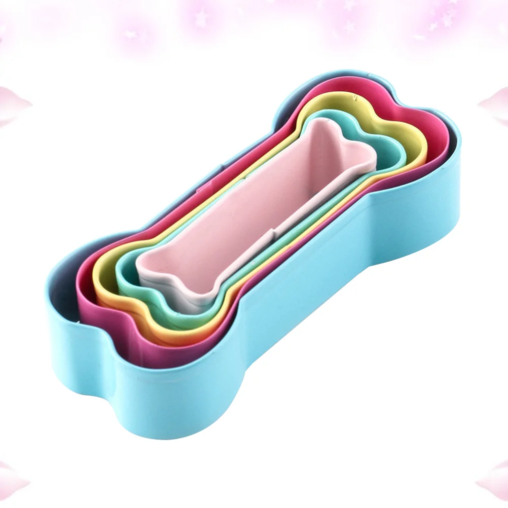 5PCS Cookie Cutters Cake Dog Bone Ornaments Sucker Molds Fudge Molds Dog Bone Decoratios Chocolate Bar Molds Chocolate
5PCS Cookie Cutters Cake Dog Bone Ornaments Sucker Molds Fudge Molds Dog Bone Decoratios Chocolate Bar Molds Chocolate