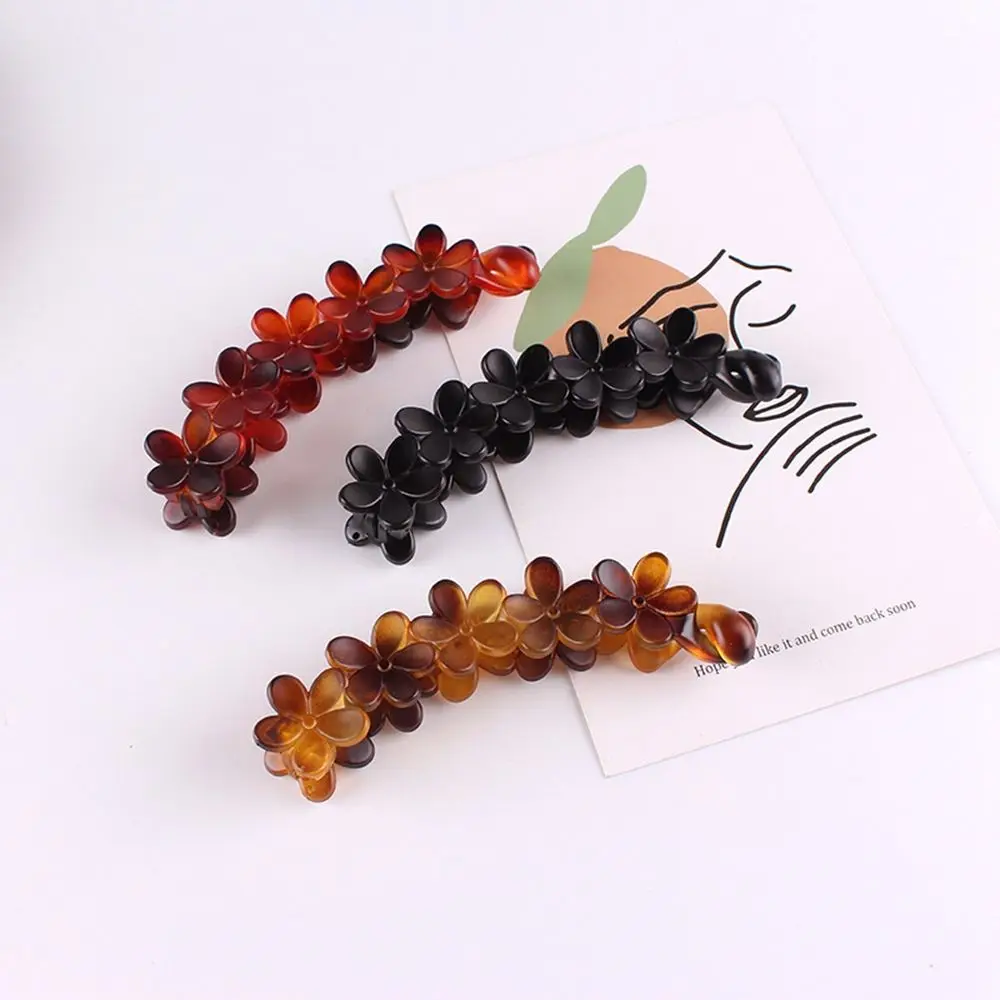Vintage Elegant Acrylic Flowers Banana Clip Chic Multicolor Ponytail Holder Hair Claw for Women Girls Hair Accessories
Vintage Elegant Acrylic Flowers Banana Clip Chic Multicolor Ponytail Holder Hair Claw for Women Girls Hair Accessories