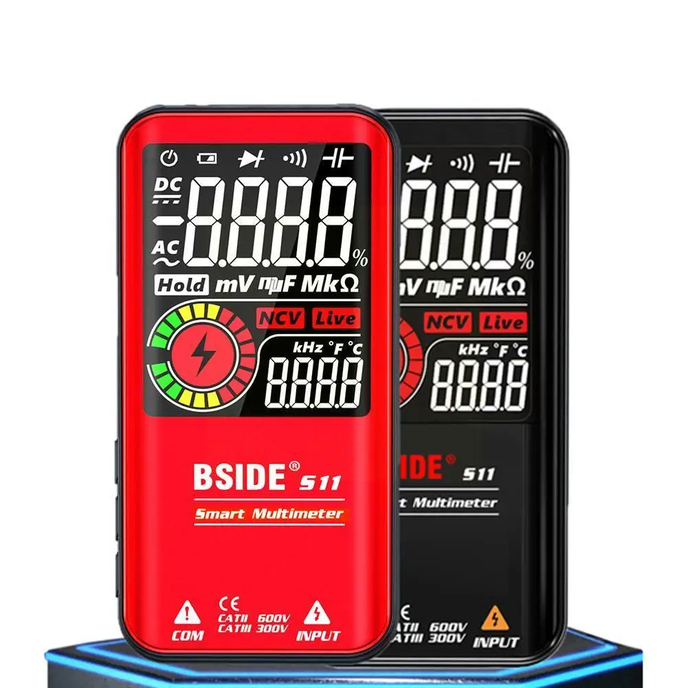 Professionals Purpose Digital Multimeter Large Screen Display Multimetro High-precision Live Tester Anti-burning E3h9 
Professionals Purpose Digital Multimeter Large Screen Display Multimetro High-precision Live Tester Anti-burning E3h9