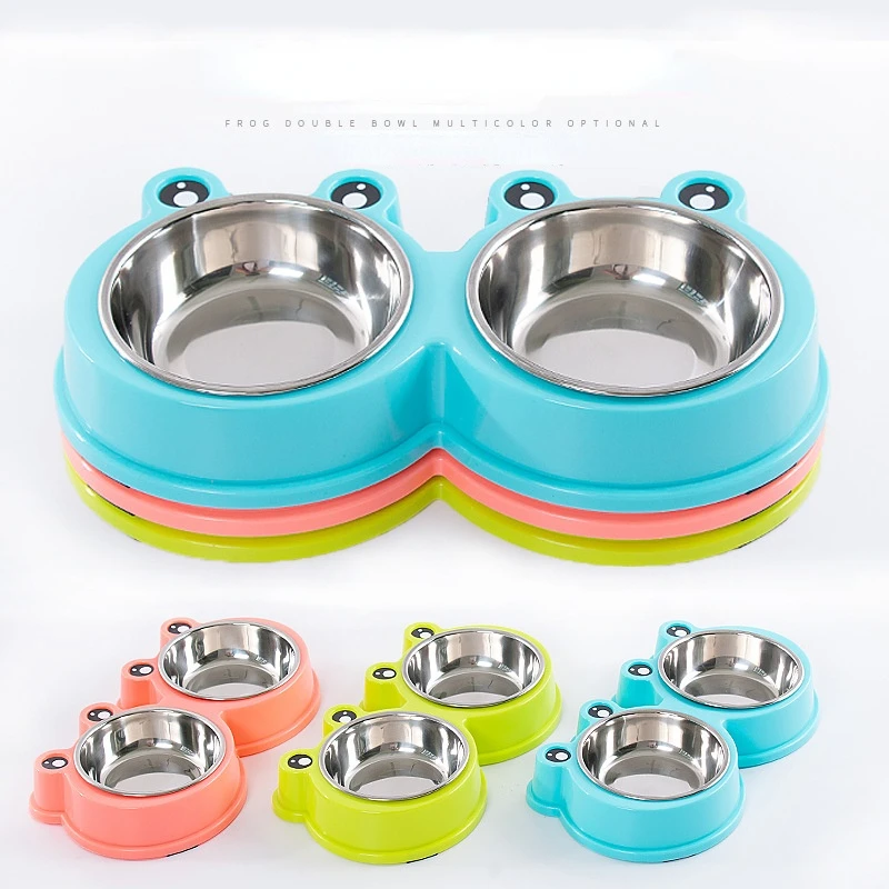 Cat Bowl Dog Food Bowl Double Bowl Pet Feeder Non-slip Food Water Bowl Stainless Steel Bowl Pet
Cat Bowl Dog Food Bowl Double Bowl Pet Feeder Non-slip Food Water Bowl Stainless Steel Bowl Pet