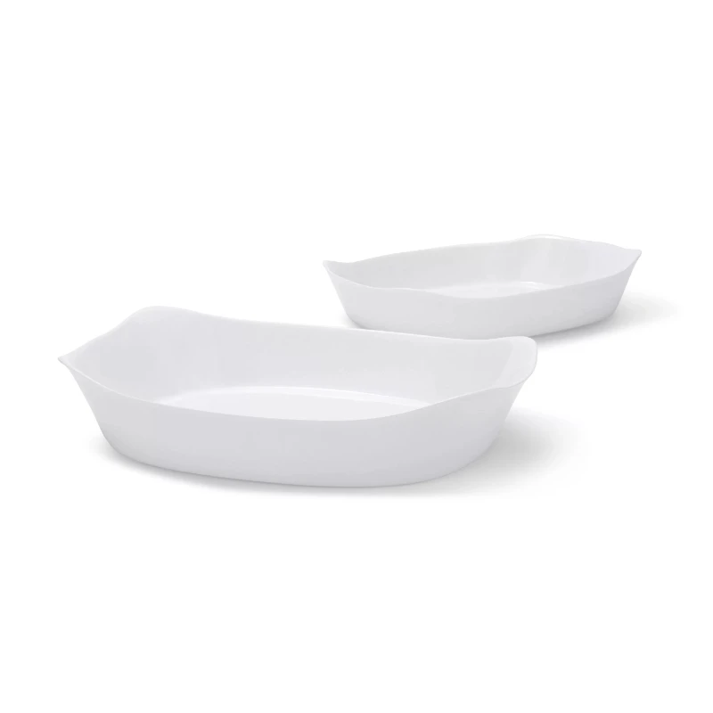DuraLite Glass Bakeware, 2-Piece Set, Baking Dishes or Casserole Dishes, 2.5 qt and 1.5 qt No Lids
DuraLite Glass Bakeware, 2-Piece Set, Baking Dishes or Casserole Dishes, 2.5 qt and 1.5 qt No Lids