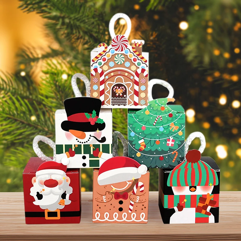 10pcs Christmas Candy Box Cartoon Gingerbread House Cookie Gift Packaging Box 2024 Xmas New Year Party Decor Xmas Tree Ornament
10pcs Christmas Candy Box Cartoon Gingerbread House Cookie Gift Packaging Box 2024 Xmas New Year Party Decor Xmas Tree Ornament