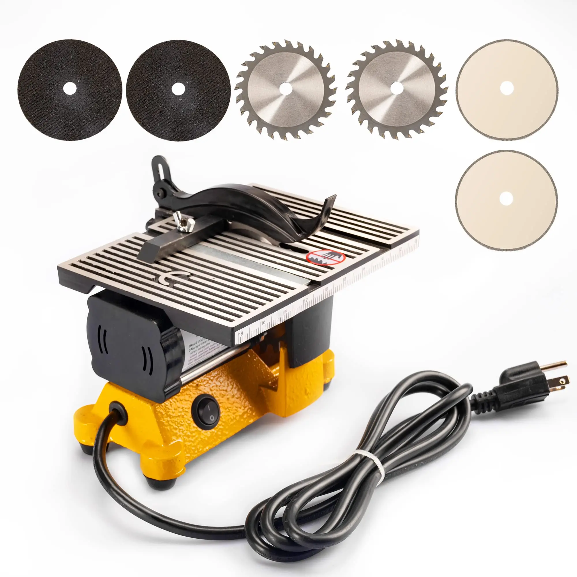 Многофункциональная Настольная мини-пила Puxida 220 В для резки дерева, меди, алюминия, 4 дюйма, Настольная мини-пила, мини-режущая машина
Многофункциональная Настольная мини-пила Puxida 220 В для резки дерева, меди, алюминия, 4 дюйма, Настольная мини-пила, мини-режущая машина