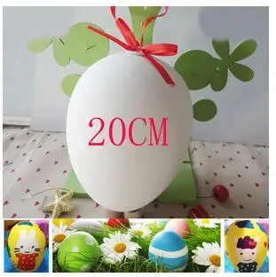 20cm plastic paniting eggs Easter decoration egg DIY colorful egg model children's toys Creative Painting egg 
20cm plastic paniting eggs Easter decoration egg DIY colorful egg model children's toys Creative Painting egg