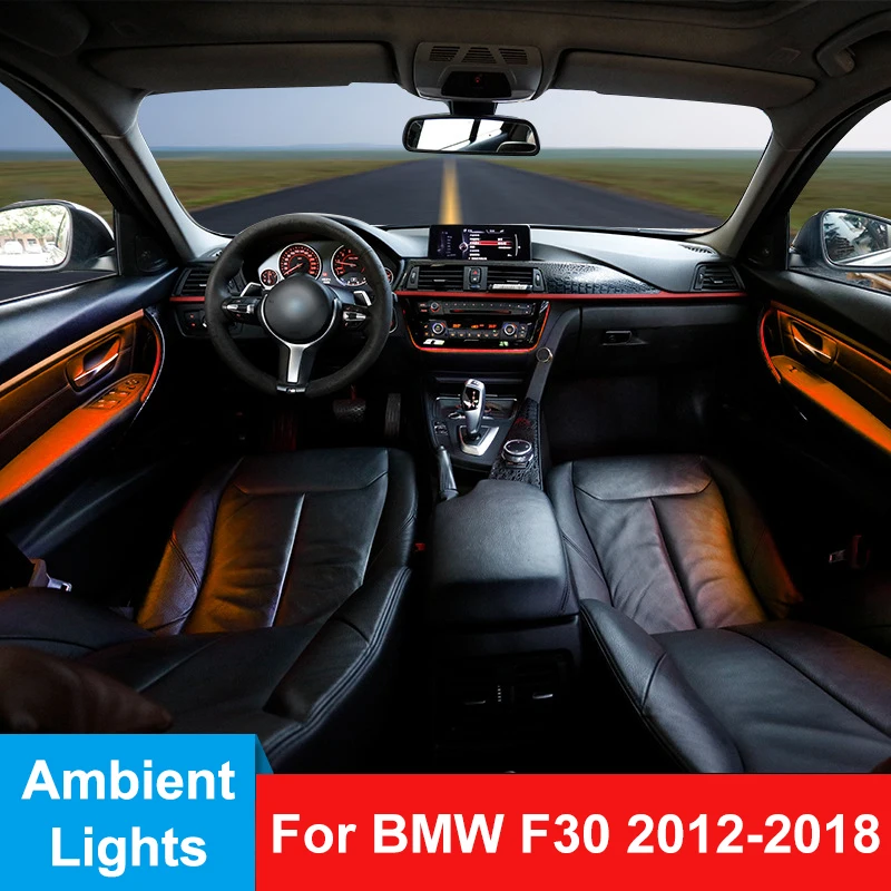 Car Interior Doors Panel LED Trims Lights Blue And Orange Colors Atmosphere Lights For BMW 3 Series F30 F31 325i 328i 2012-2018
Car Interior Doors Panel LED Trims Lights Blue And Orange Colors Atmosphere Lights For BMW 3 Series F30 F31 325i 328i 2012-2018