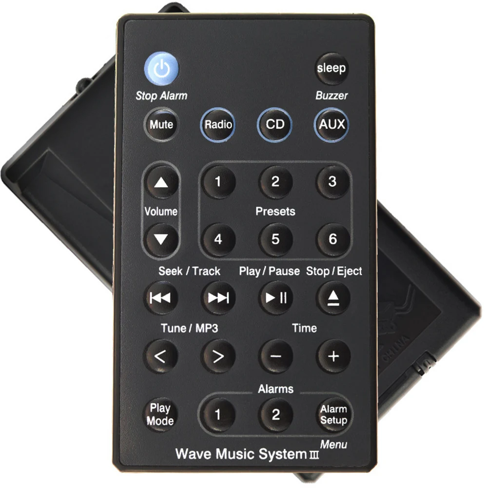 New Remote Control For Music System I II III Multi Disc Player Wave Music System Remote Control AWRCC1/2/3 Accessories
New Remote Control For Music System I II III Multi Disc Player Wave Music System Remote Control AWRCC1/2/3 Accessories