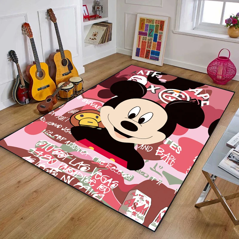 Детский игровой коврик Disney с Микки и Минни, Нескользящие коврики для ванной, коврик для гостиной, игровой коврик для ползания, кухонный ковр...
Детский игровой коврик Disney с Микки и Минни, Нескользящие коврики для ванной, коврик для гостиной, игровой коврик для ползания, кухонный ковр...