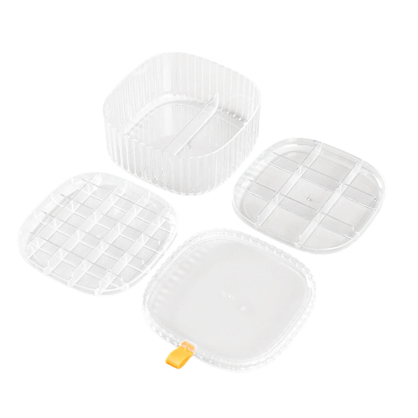 Clear Acrylic Jewelry Organizer 3-Layers Small Jewelry Storage Box With Lid Transparent Container With Multi Grids In Different
Clear Acrylic Jewelry Organizer 3-Layers Small Jewelry Storage Box With Lid Transparent Container With Multi Grids In Different