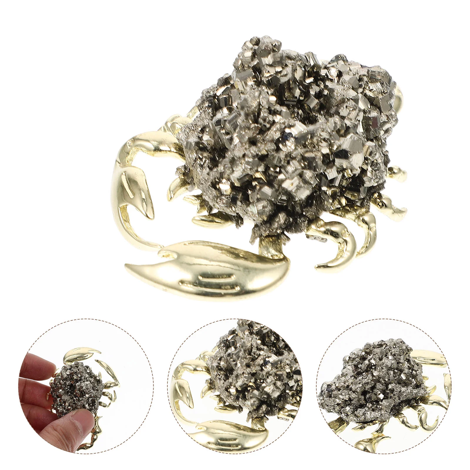 Crystal Crystals Stones Specimen Animal Natural Gemstone Scorpion Figurine Ornament Decorative Decoration Screen Garden Table
Crystal Crystals Stones Specimen Animal Natural Gemstone Scorpion Figurine Ornament Decorative Decoration Screen Garden Table