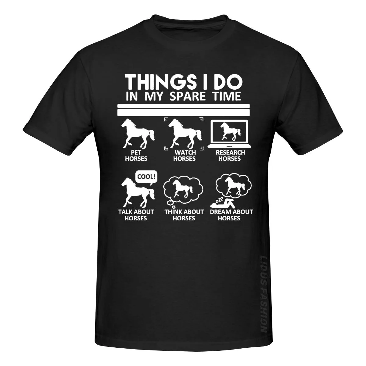 Funny Things I Do In My Spare Time Horse Lover T Shirt Clothing Graphics Tshirt Short Sleeve Sweatshirt undershirt T-shirt Tee
Funny Things I Do In My Spare Time Horse Lover T Shirt Clothing Graphics Tshirt Short Sleeve Sweatshirt undershirt T-shirt Tee