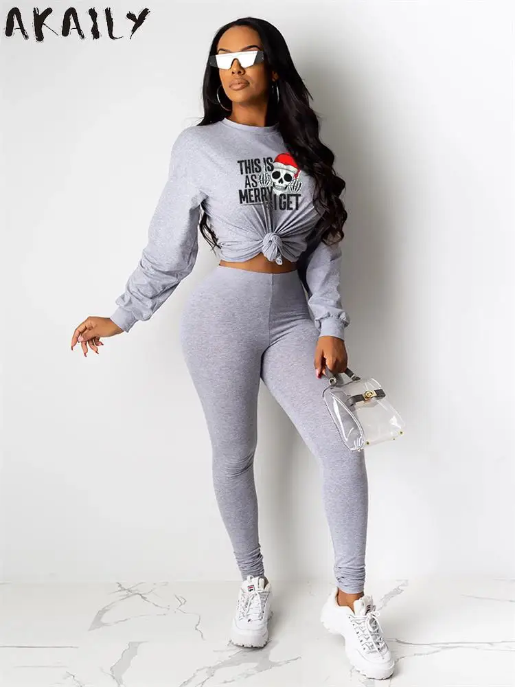 Akaily Black Print 2 Two Piece Sets Tracksuit Womens Matching Sets Halloween Outfits 2022 Long Sleeve T Shirts And Pants Sets
Akaily Black Print 2 Two Piece Sets Tracksuit Womens Matching Sets Halloween Outfits 2022 Long Sleeve T Shirts And Pants Sets